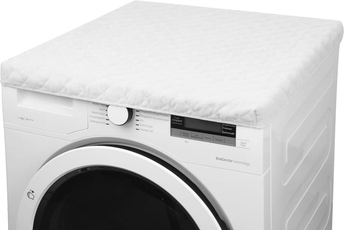 Betz Washing machine cover, drying cover, dimensions 60 x 60 cm, color white