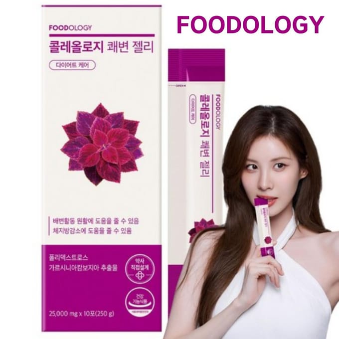 [FOODOLOGY] Coleology Smooth Bowel Jelly 10 Sticks
