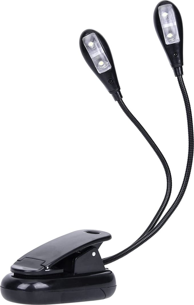 Leeslamp Boek Bedlamp Leeslampje Voor In Bed Met Klem
