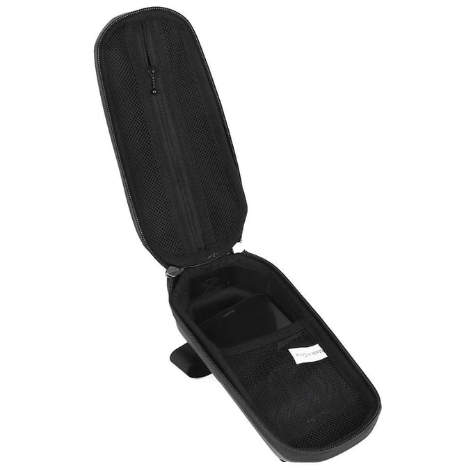 Hardshell Fiets Mountainbike Tas Voorbuis Waterdicht Zadel Fietsuitrusting black