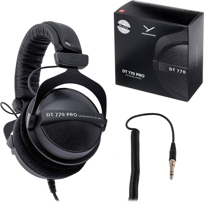 Beyerdynamic DT 770 PRO - Black Limited Edition - 250 Ohm - Over-Ear - Studio Koptelefoon