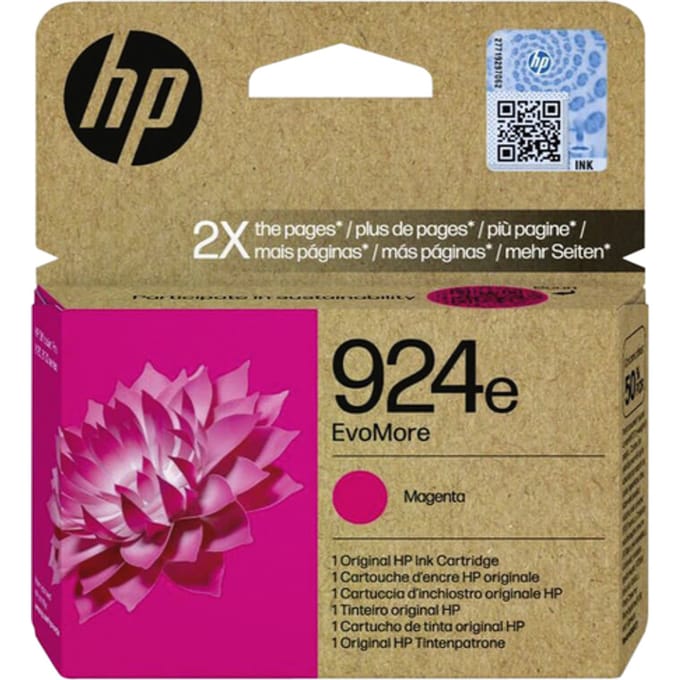 Inktcartridge HP 4K0U8NE 924E Evomore rood