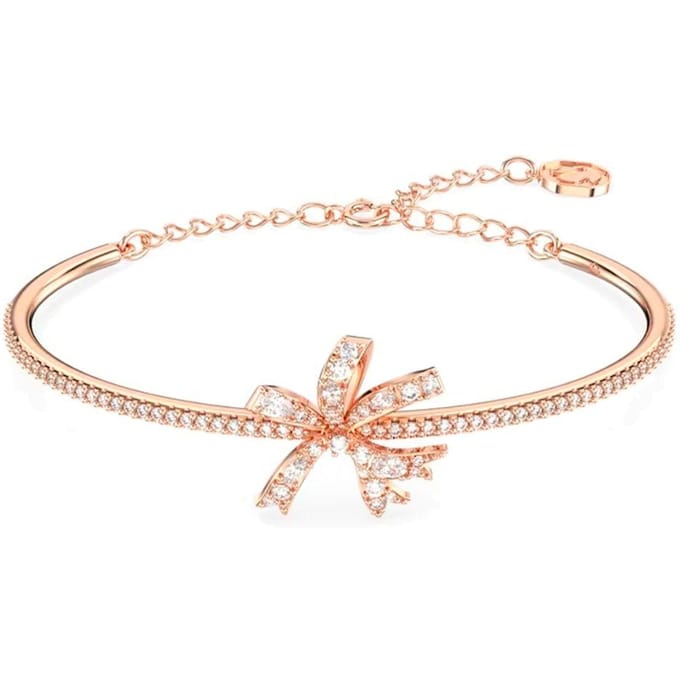 Swarovski Strik Mode Veelzijdig Trendy Verfijnd Volta Verguld Armband Damesarmband 5647565 Box (Random Color) beige