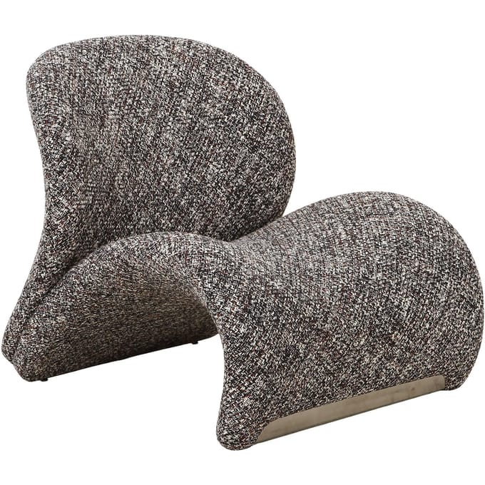 Fauteuil Bruin - Stof & Textiel - 77x82x73cm - Fauteuil Sofia - House Nordic