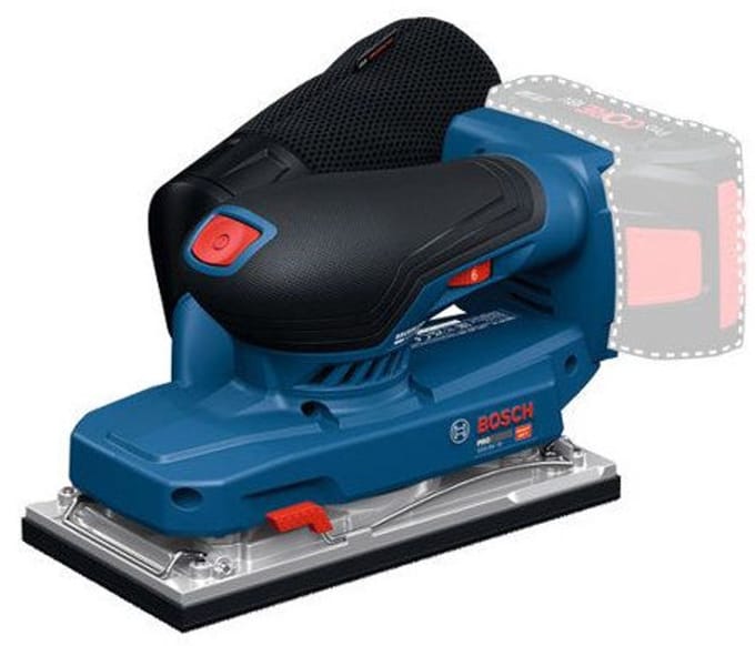Bosch Professional – GSS 18V-18 – Accu schuurmachine – Borstelloos