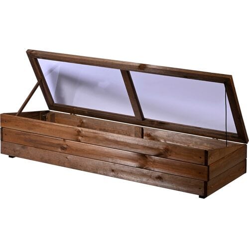 DOBAR Broeikasopzet voor kweekbak (117x40x26cm)