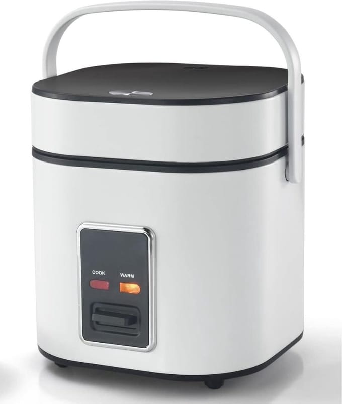White-Label® Rijstkoker met Stomer - Multicooker - Rice Cooker - Wit