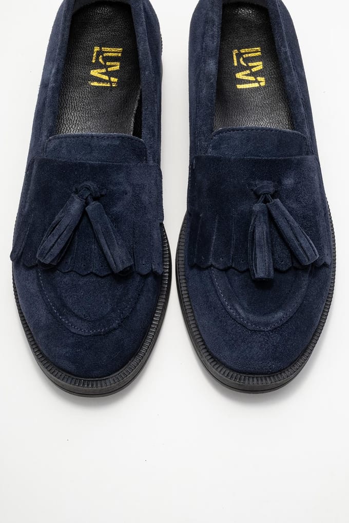 Milly Leren Kwast Loafer