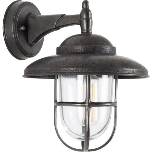 KS Verlichting Monte Antiek Wandlamp Zwart