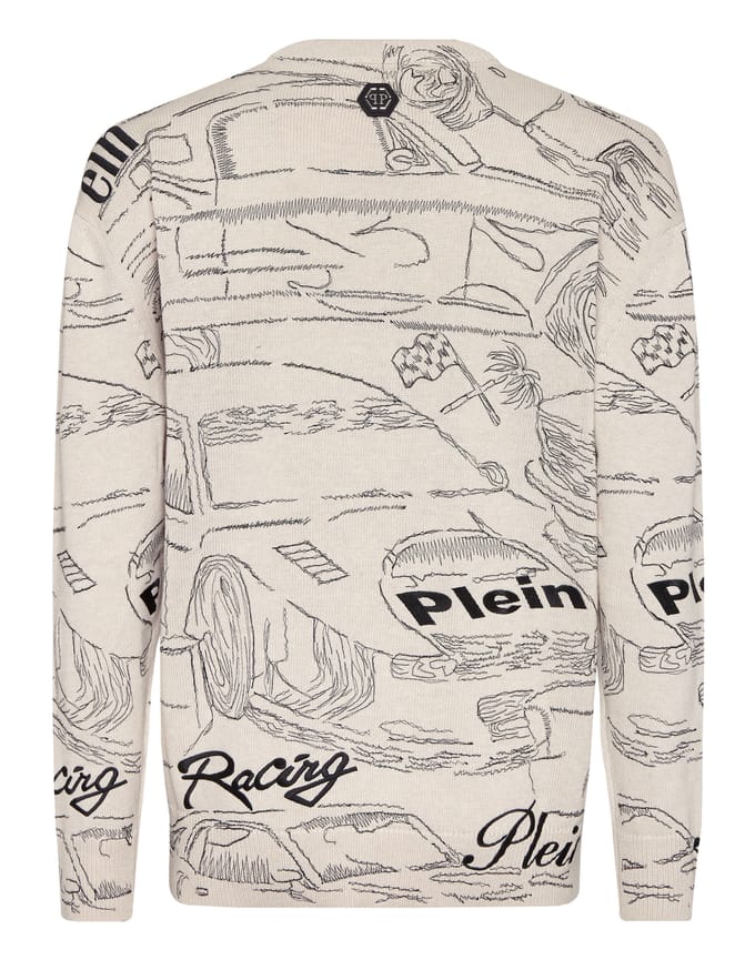 Pullover Ronde Hals Racing