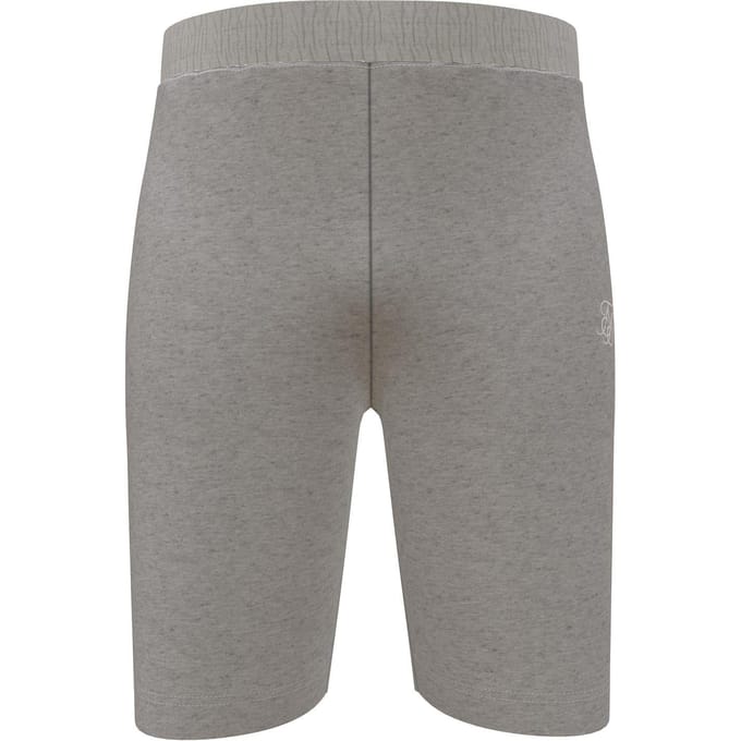 SikSilk Heren Logo Sweat Shorts (Grijs Marl Marl)