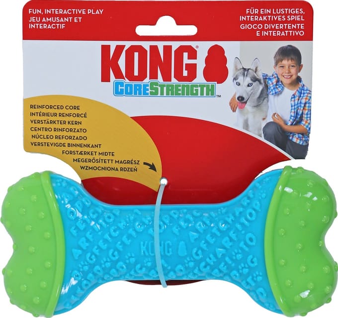 KONG Dog Toy CoreStrength Bone Medium/Large 18cm
