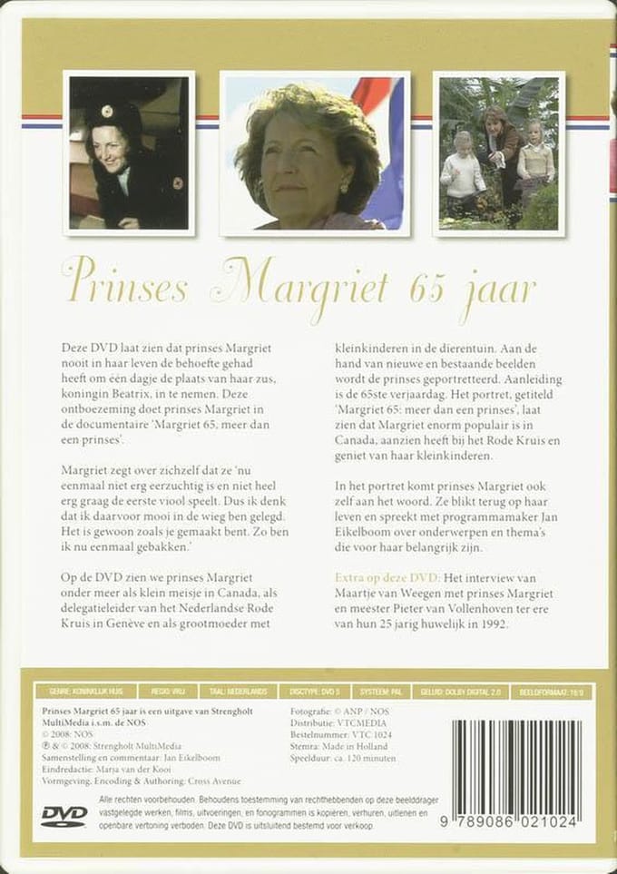 Prinses Margriet - 65 Jaar