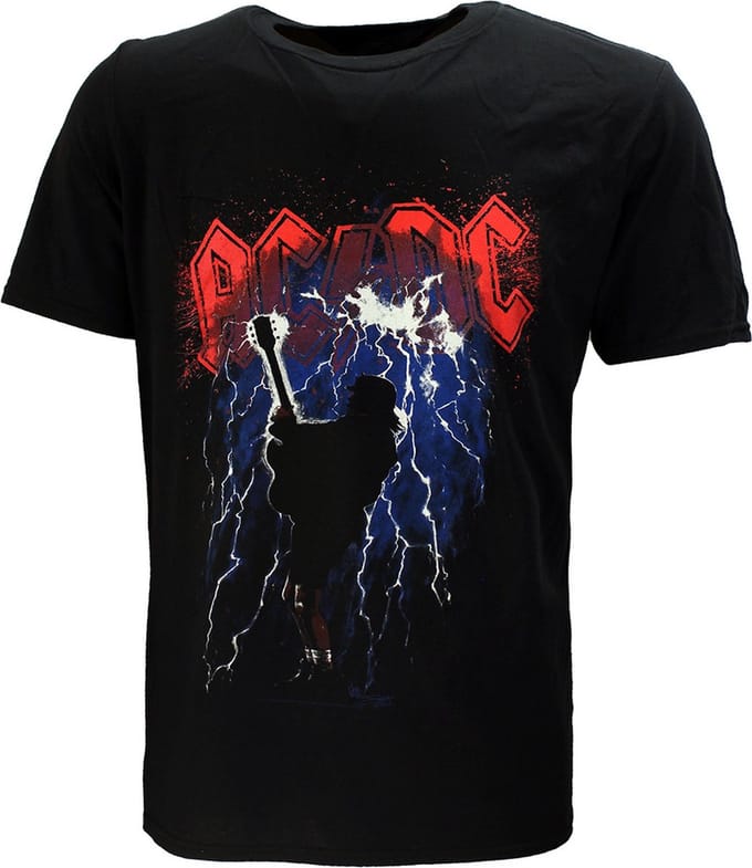 AC/DC Thunderstruck Official Band T-Shirt - Officiële Merchandise - S