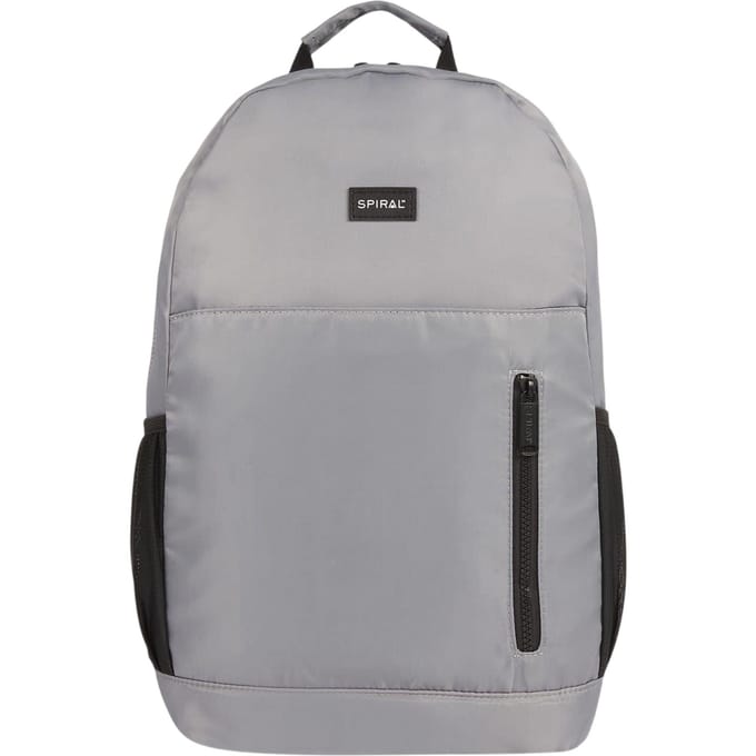 Spiral Rugzak met noklogo (Houtskool)