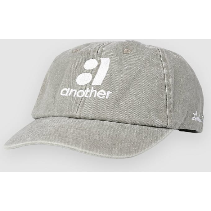 Another Cotton Lab Another Washed Cap grijs