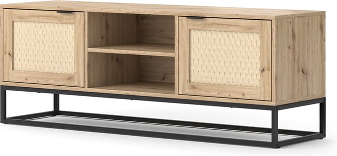 Vicco Natal Lowboard – 140 x 52.5 cm met 2 deuren Sonoma