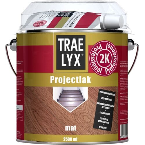 Traelyx Projectlak - 2.5L - 10-12 m²/l
