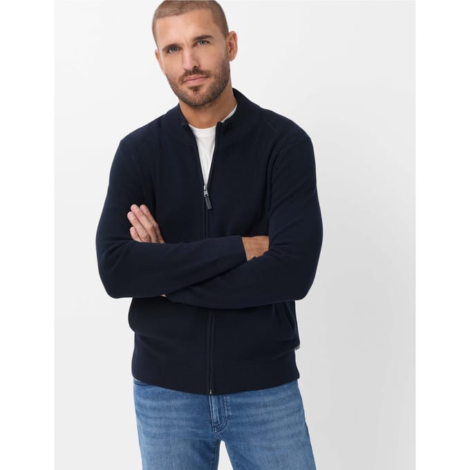 Brax Heren Vest  Style JOHN navy, donkerblauw, maat S