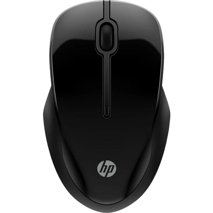 HP 250 Dual Mode Bluetooth Wireless Mouse Black - Muis - Optisch - 3 knoppen - Zwart
