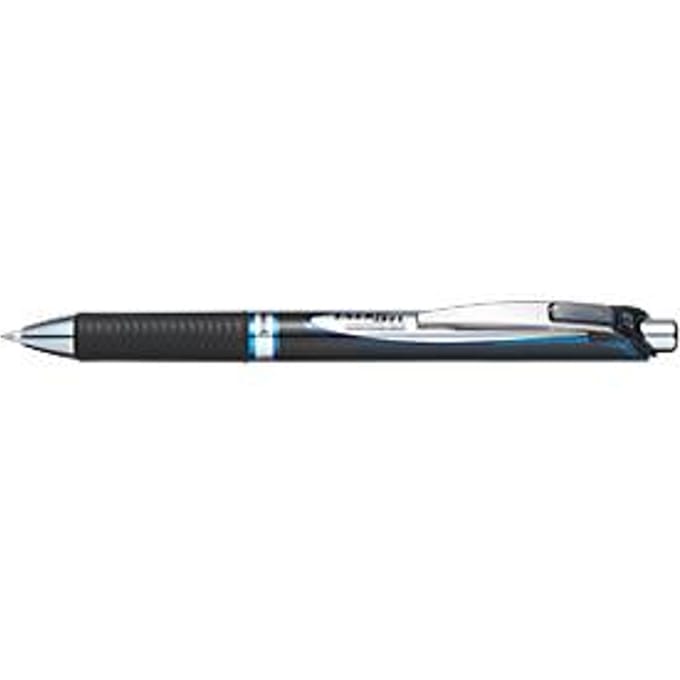 Pentel® rollerbalpen EnerGel BLP77, 12 stuks, blauw
