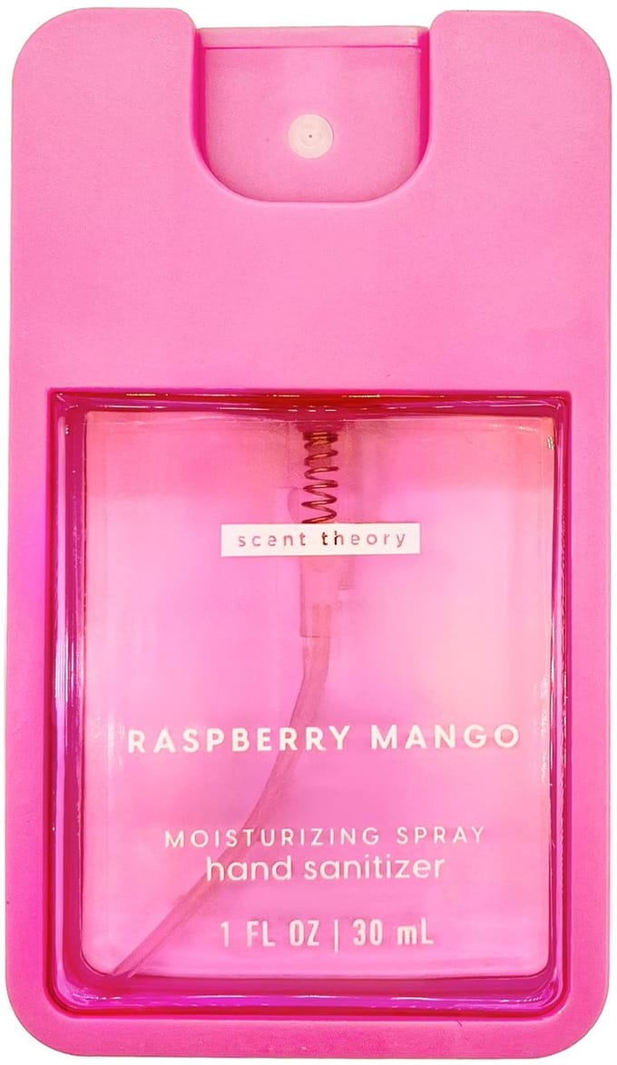 Scent Theory, Hand Sanitizer Spray, Raspberry Mango, | Hygiënische Handdesinfectiespray, 30ml