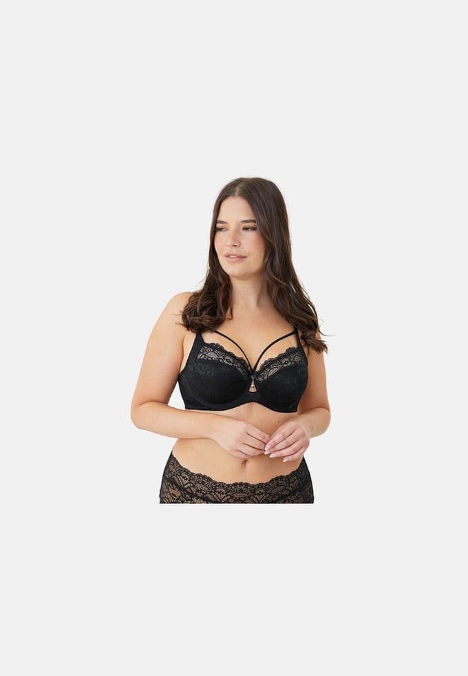 BH ELIANA SATIN Demi-BHs Spitze,mit Bügel