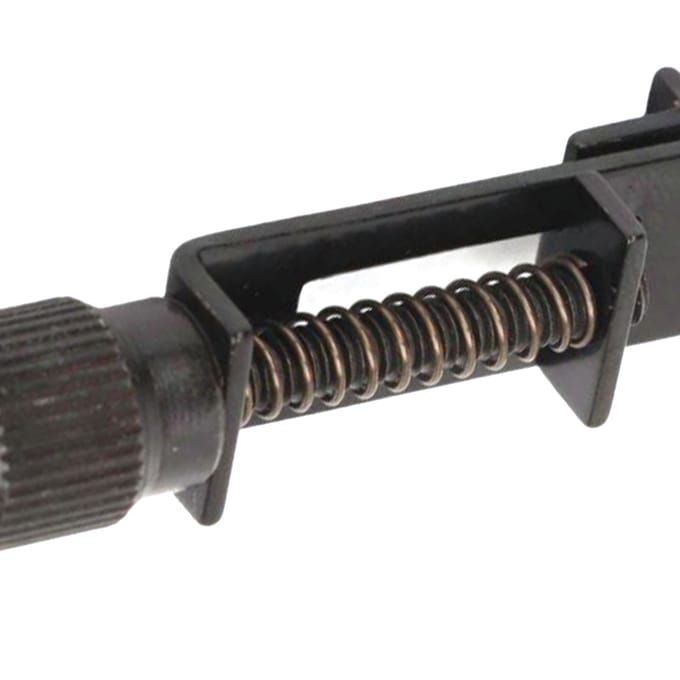 Outil d'intonation de guitare Chevalet acoustique à double bascule Réglage précis de l'octave Clé black