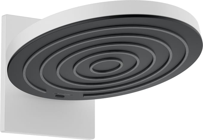Hansgrohe Pulsify S - Hoofddouche 260 met douchearm, 2 straalsoorten, EcoSmart, mat wit 24151700