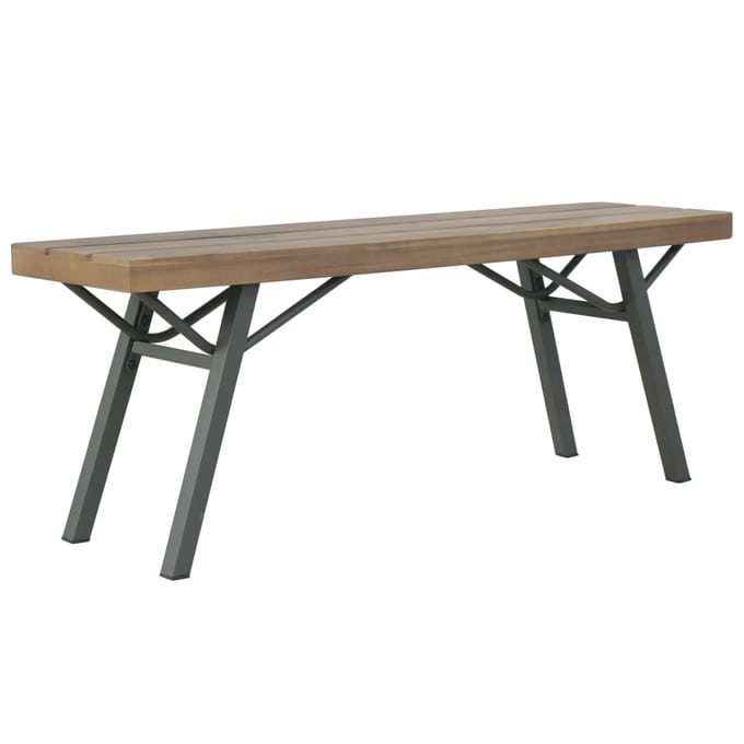 vidaXL - Tuinbank - 120 - cm - massief - acaciahout
