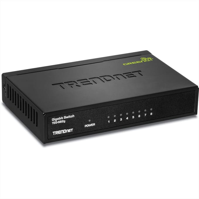 TRENDnet TEG S82g 8-Port Gigabit GREENnet Switch