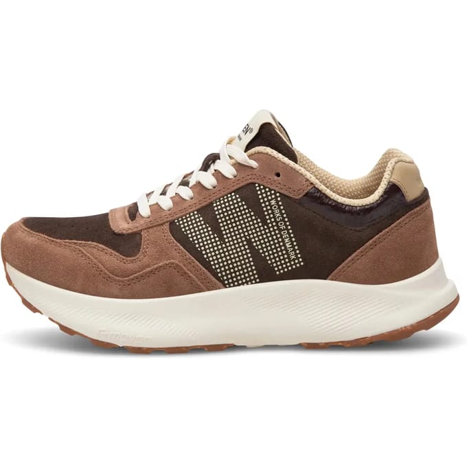 Woden Woden Mathilde Runner Sneaker bruin Leer
