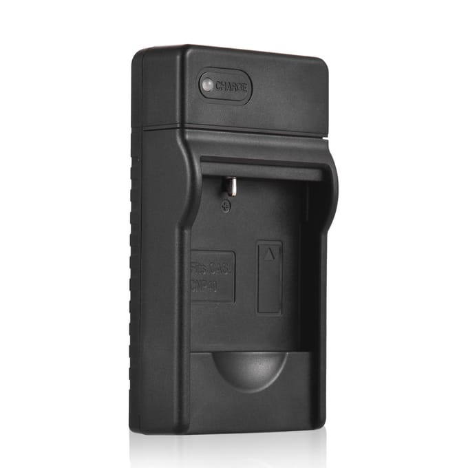 NP-40 batterijlader met LED-indicator Type-C poort en USB-kabelvervanging voor Casio zwart