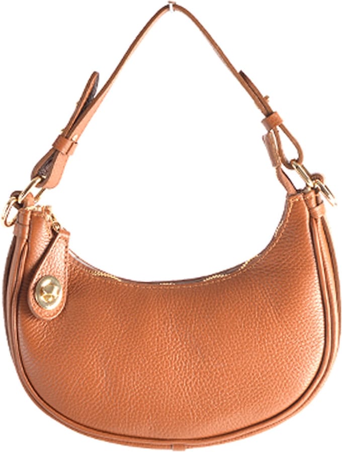 Giuliano schoudertas Phebe - Cognac - Dames - Made in Italy
