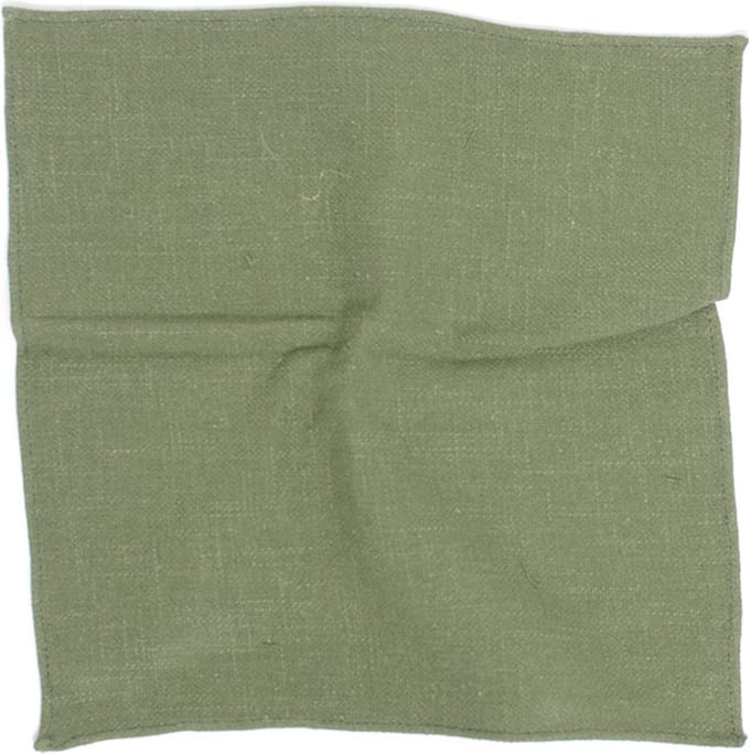 TRESANTI | BODIL I Linnen pochet | Green | Size One size