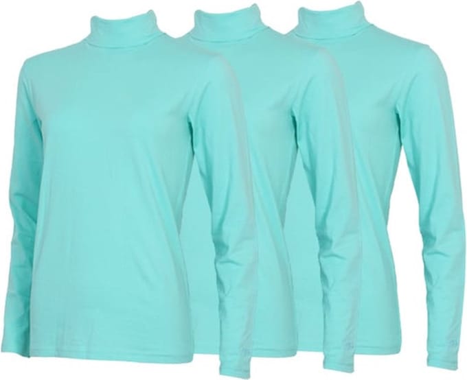 3-Pack Campri - Skipully - Wintersportpully - Dames - Aruba blue (542) - maat M