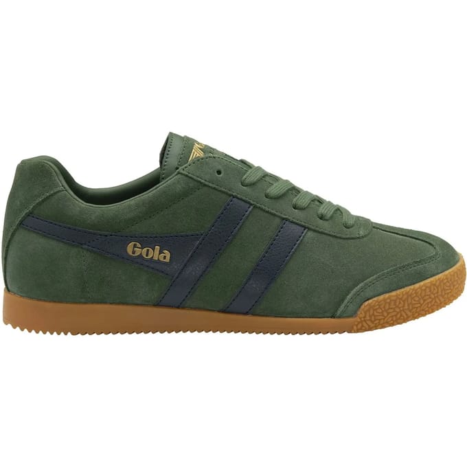 Gola Harrier Suede - Heren Sneaker - Evergreen-Navy