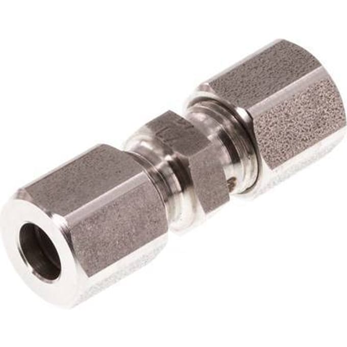 6LL RVS Rechte Snijring Koppeling 100 Bar DIN 2353 - FL2S-C-ST-06-LL