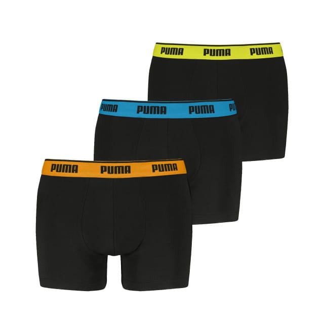 Heren everyday basic boxershorts 3 pack – Black-mix – XXL