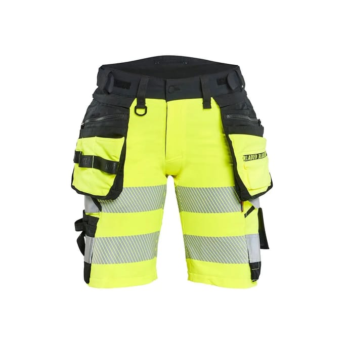 Short hoge zichtbaarheid 4D stretch voor dames Blaklader