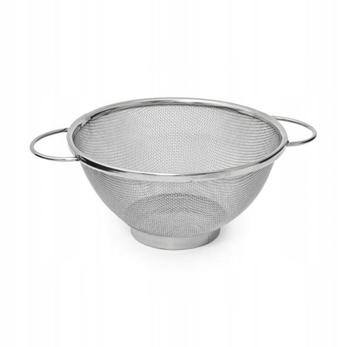 RVS Keukenzeef met Handvatten - 25cm