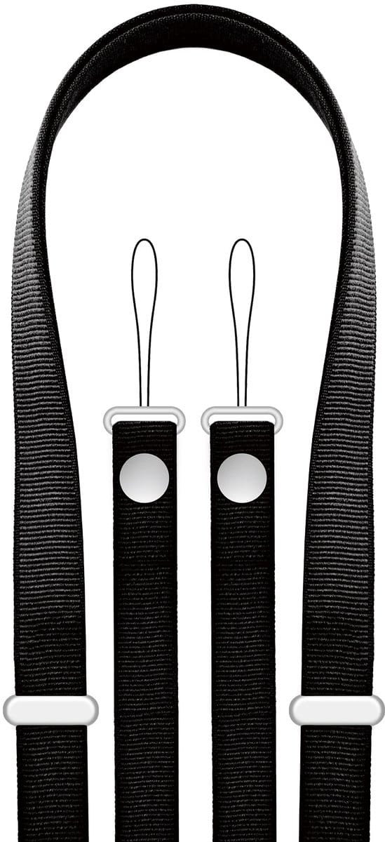 Rixus RXCS10B Universal Crossbody Strap Black