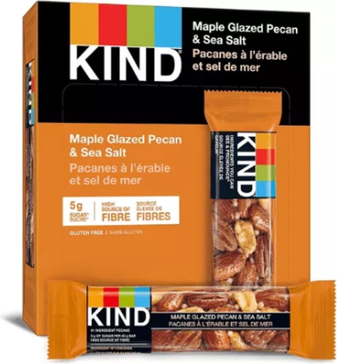 Be-Kind - Maple Glazed Pecan Seasalt - 12 x 40 gram