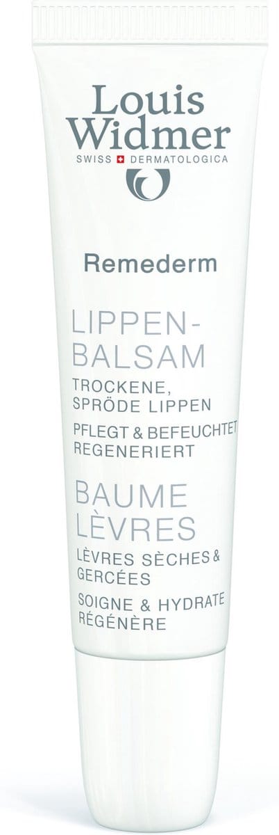 Louis Widmer Remederm Lippenbalsem - Met Parfum Lippenverzorging 15 ml