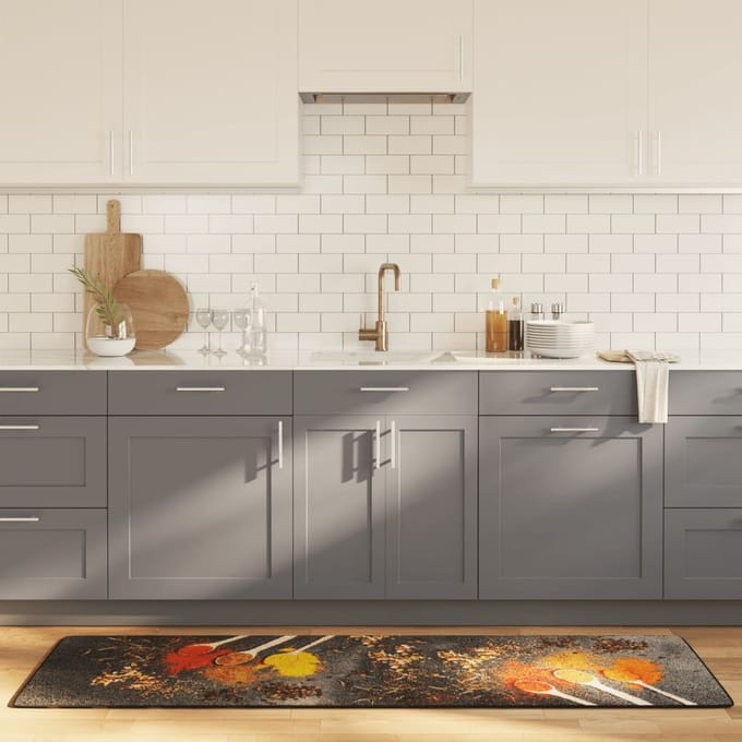vidaXL - Keukenmat - wasbaar - 60x180 - cm - meerkleurig