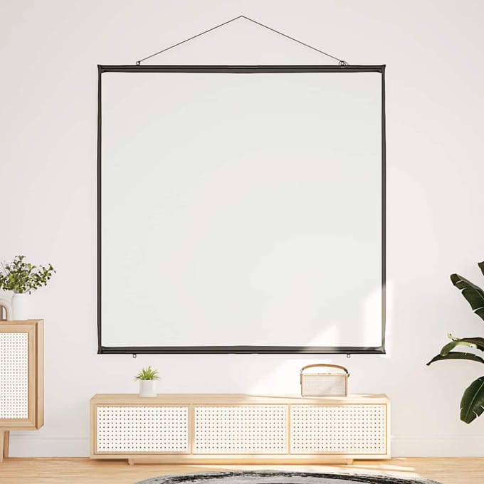 vidaXL - Projectiescherm - wandhangend - 89 - inch - 1:1