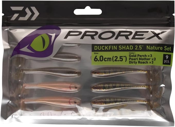 Set Kunstaas Shads Voor Hengelsport - Zacht Rubberaas