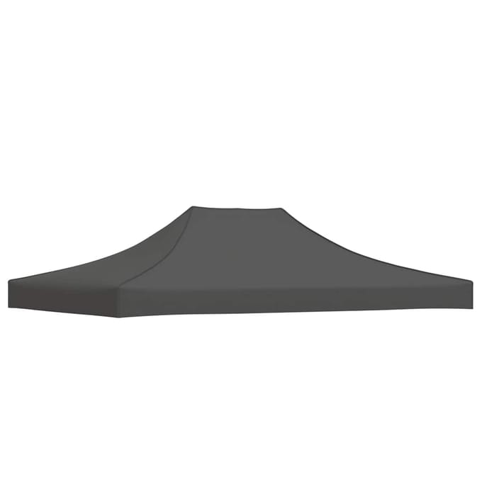vidaXL - Partytentdak - 270 - g/m² - 4x3 - m - antraciet