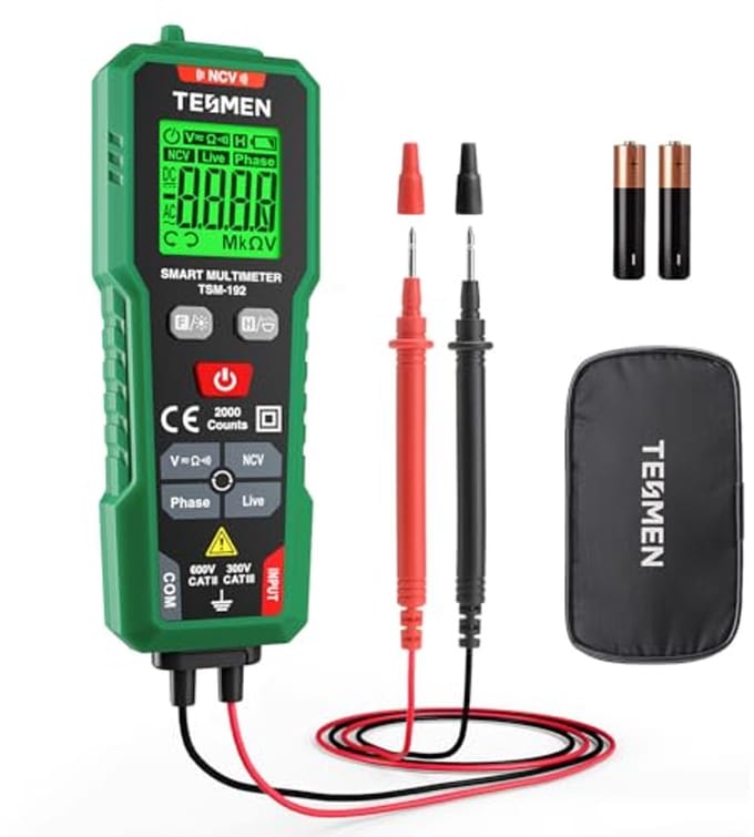 Draagbare Digitale Multimeter - Polymeter voor Voltage, Weerstand en Continuïteit