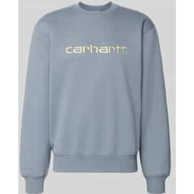 Sweatshirt met labelstitching